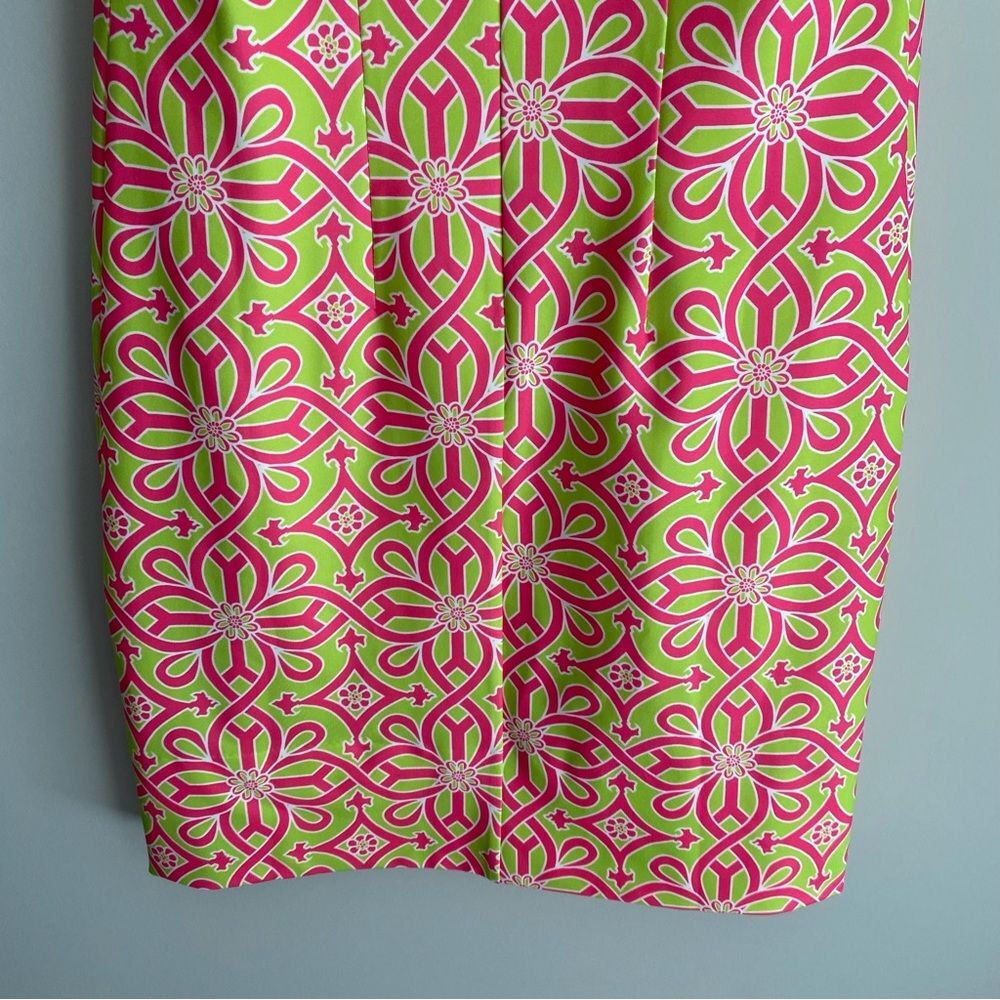 Gretchen Scott Designs Jersey Isosceles Dress Piazza Geometric Print Small - Picture 5 of 10
